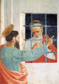St Peter Visited In Jail By St Paul